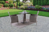 Aminta Patio Bistro Set Model Fm80004Gy-3Pc-06Gy-Chair By Furniture Of America